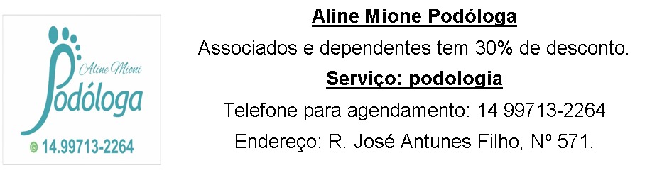 ALINE MIONI PODÓLOGA