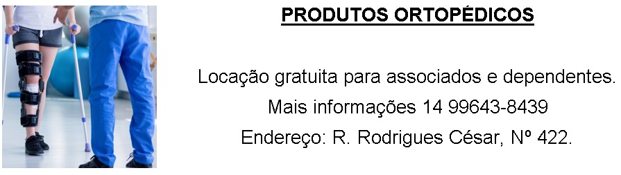 PRODUTOS ORTOPÉDICOS
