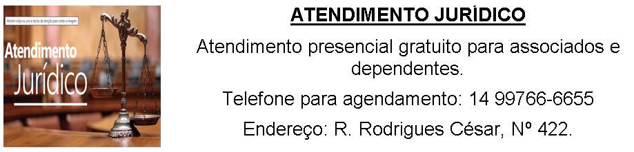 ATENDIMENTO JURÍDICO