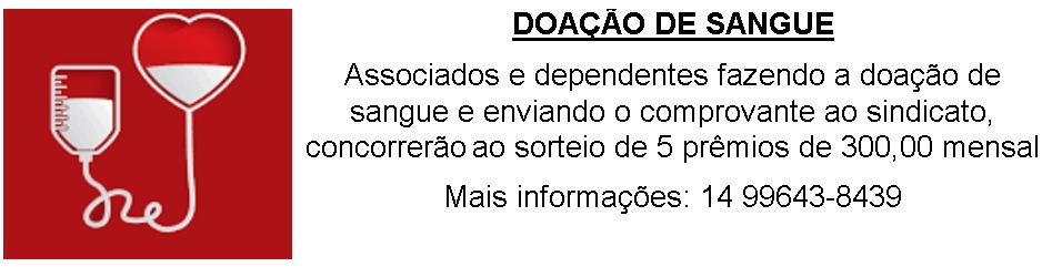 DOAÇÃO DE SANGUE