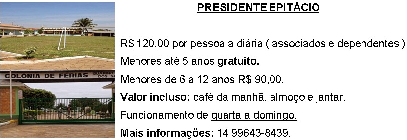 PRESIDENTE EPITÁCIO