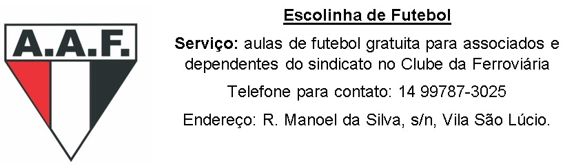 ESCOLINHA FUTEBOL